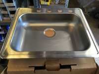 Elkay #GE125214 stainless steel kitchen sink