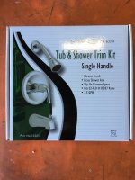 Tub & Shower Trim Kit Chrome