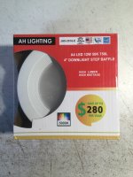 4″ 4K & 5K LED Retrofit Downlight, Baffle